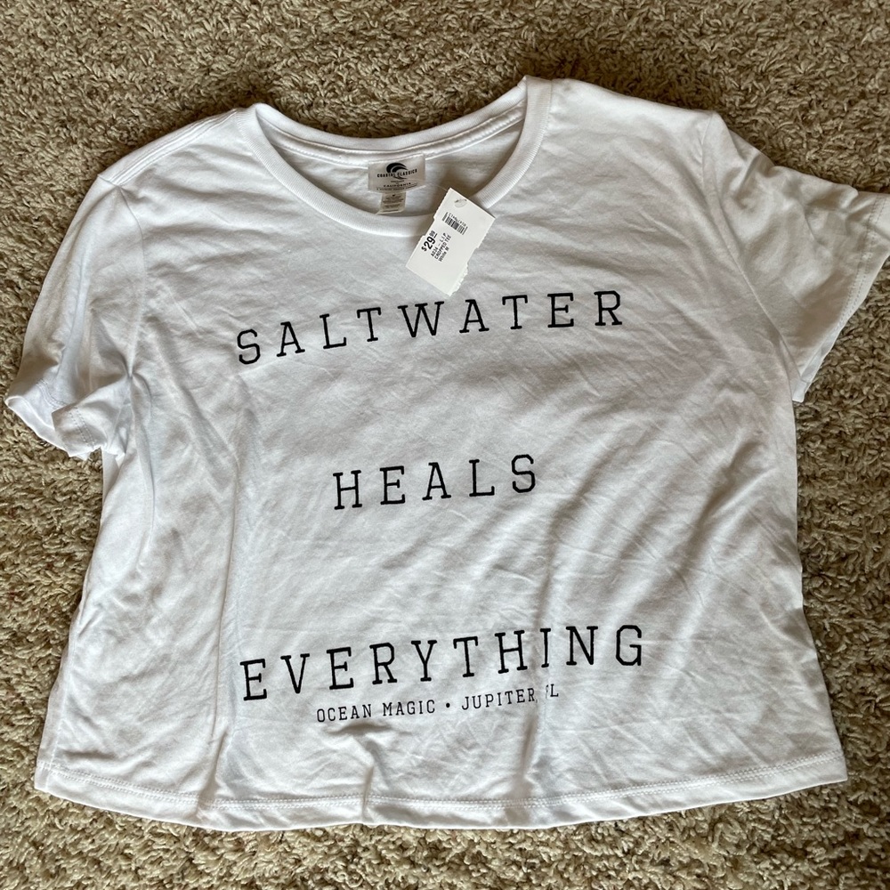 Saltwater heals everything Tee